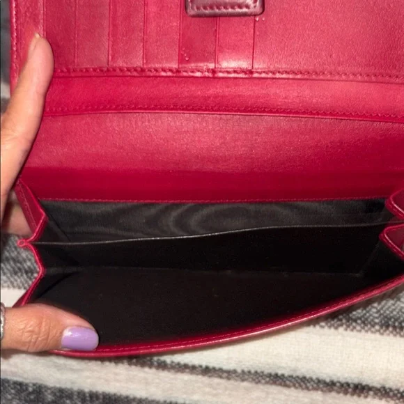 Gucci Tan and Red Women's authentic Wallet(project wallet) - Picture 10 of 16